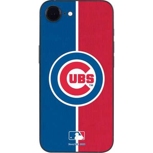 MLB Chicago Cubs Split iPhone 16e Skin